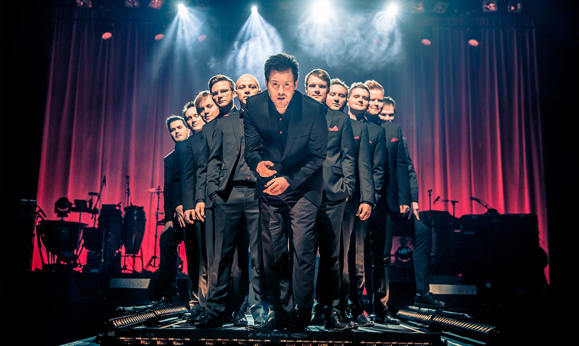 Red Hot julekonsert scene