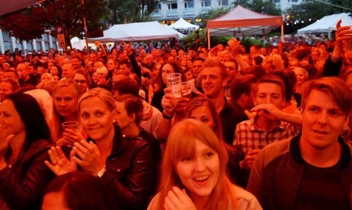 Publikum på Moldejazz