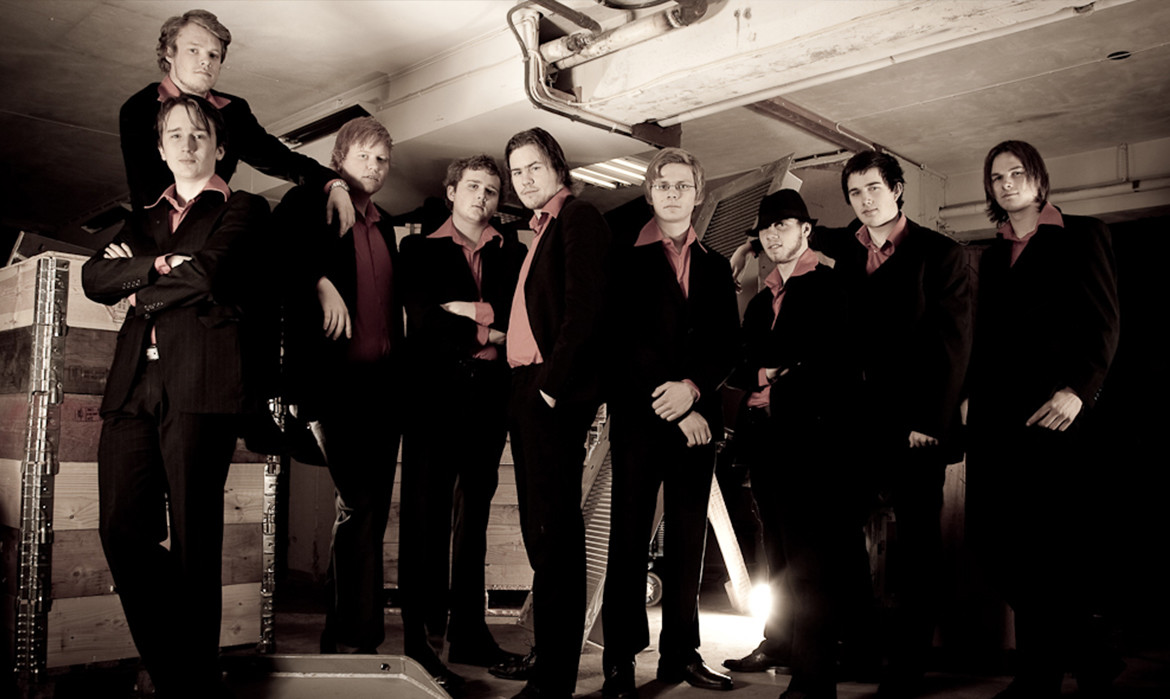 Red Hot bandmedlemmer fotosession